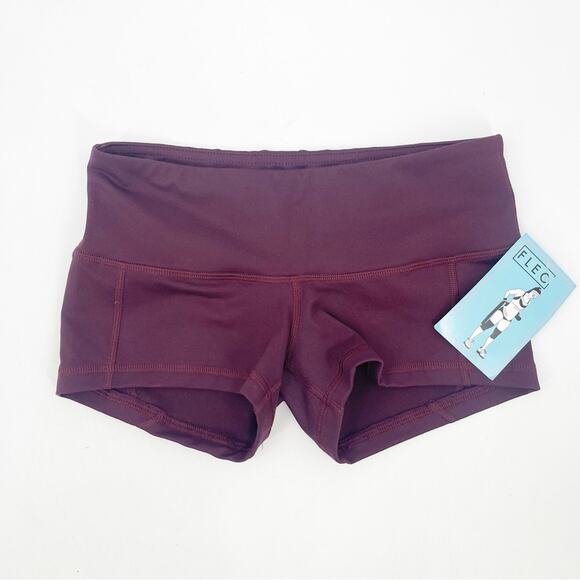FLEO Shorts Size Extra Small Low Rise Contour Superbad Weight Lifting Training